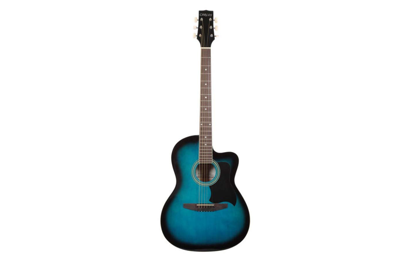 Carlos Acoustic Guitar C901 - Shaded Blue - Include Free Soft Case